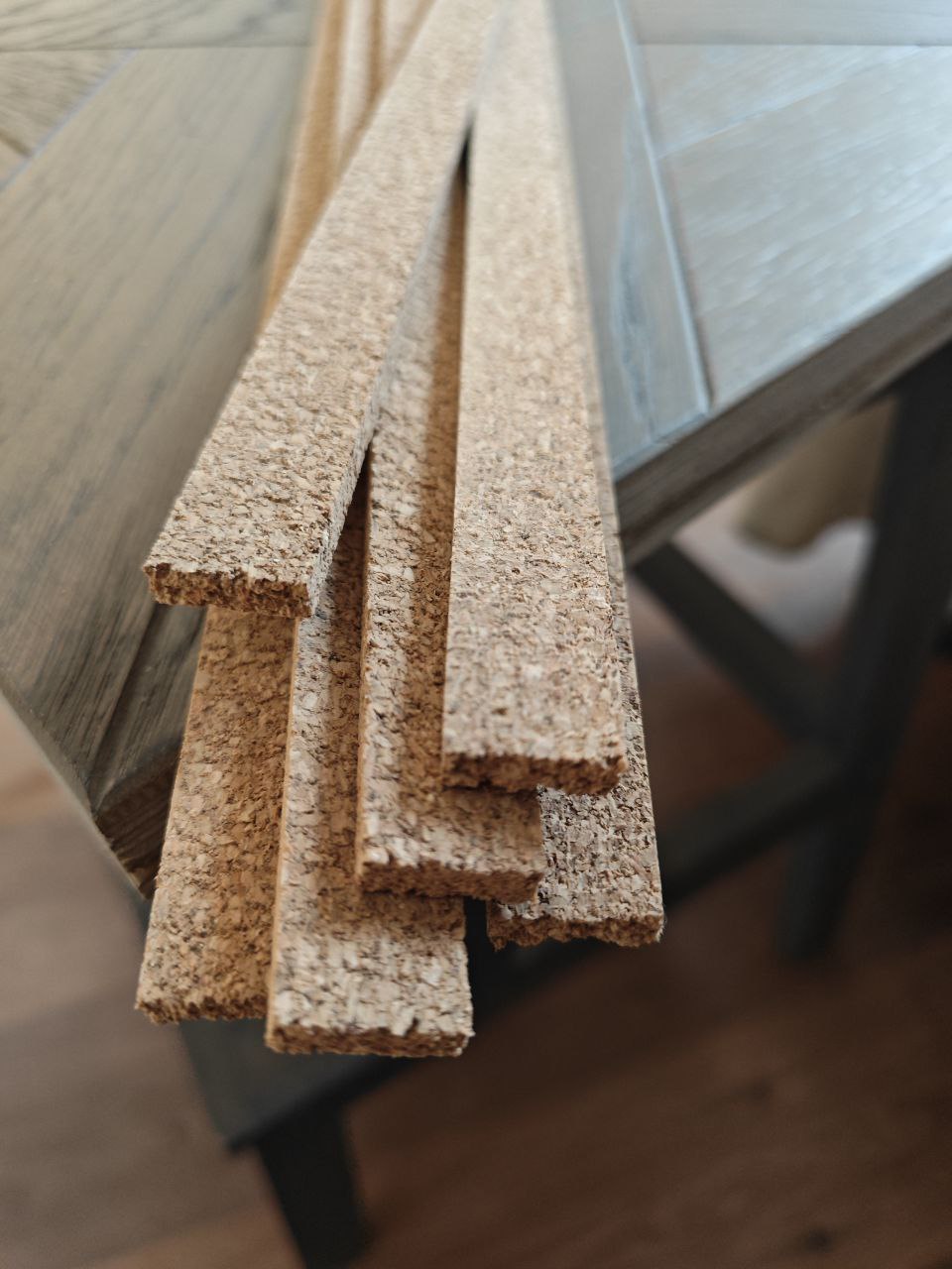 Компенсатор пробковый нешлифованный  мелкое зерно 5х15х910